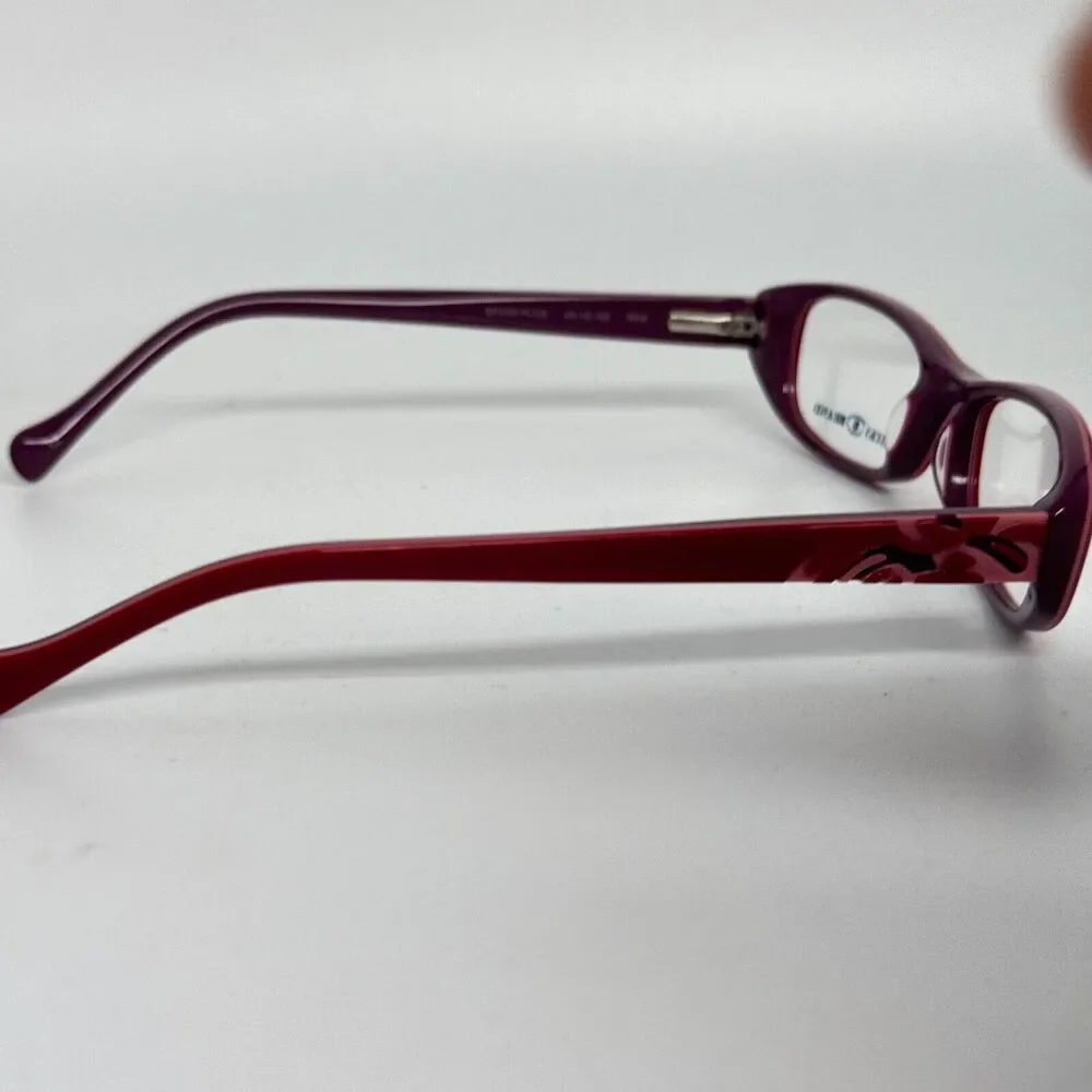 Lucky Brand Spark Plug KIDS Cateye‎ EyeGlasses in Red H16426